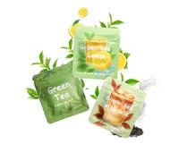 ASTOFLI Flavoured Inner Filter Packs: Tea Series Air Wooden Breathlace with Resistance Filter Natural Essential Oil Breath Quitgo Breathing Necklace Stress Anxiety Relief for Adults