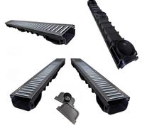 Aston Drainage Channel Driveway & Patios 1mtr Galvanised Steel Grating Shallow Channel