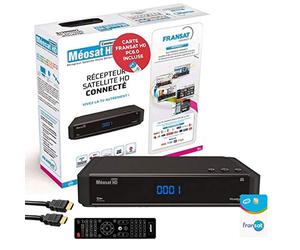 Aston HD Connect Satellite TV Receiver + Fransat PC6 Card + HDMI Cable