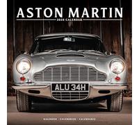 Aston Martin 2026 Calendar | Square Wall Calendar | Car Enthusiast Gift | Plastic Free Packaging | by Avonside Publishing