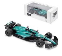 Aston Martin AMR24 F1 1:24 Scale Die-Cast Model Car - 2024 Season | Fernando Alonso #14 Detailed Collectors Edition | Official Licensed Product, Türkis