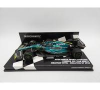 Minichamps Aston Martin AMR22 Singapore GP 2022 - Sebastian Vettel 1/43 Scale