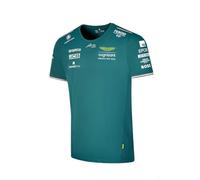 Aston Martin F1 Team - Official Formula1 Merchandise - Fernando Alonso Driver Range - Team T-Shirt - Green (XXL)