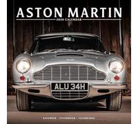 Avonside Publishing Calendar - Aston Martin 2026 - Square Wall Calendar, Plastic-Free Packaging