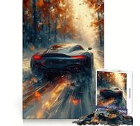 Aston Martin Car 1000 Piece Jigsaw Puzzles for Adults Teenagers Home Play Fine Thick Home Fun Wall Art (38x52cm)