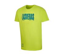 Aston Martin Cognizant F1 Men's Limited Edition Las Vegas GP T-Shirt, Lime, Large