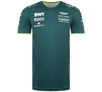 Aston Martin Cognizant F1 Official Team Sleeve Round Neck Men T-Shirt AMC21KTS33 Green