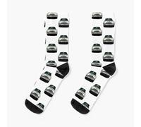 Aston Martin DB5 3D-Printed Novelty Car Pattern Socks - Unisex Crew Socks for Men & Women
