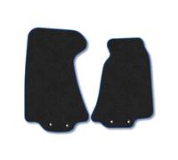Aston Martin DB9 (2004-2012) Car Mats Tailored Fit Carpet Floor Mats Non Slip Blue Trim Full Coverage Compatible Accessory Front Rear Set Anti Slip Granulated Backing Hand-Finished Clips
