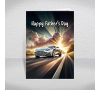 Aston Martin DB9 Father's Day Card - Modern British Grand Tourer Card for Dad, Stepdad, Grandad or Husband - Luxury Sports Car Enthusiasts: Father's Day Card (Size A5)