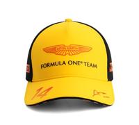 Aston Martin F1 2025 Special Edition Barcelona Cap Yellow - One Size Fits Most