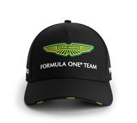 Aston Martin F1 2025 Team Cap Black - One Size Fits Most