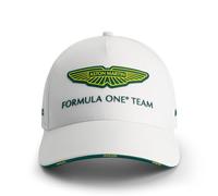 Aston Martin F1 2025 Team Cap White - One Size Fits Most