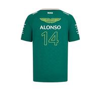 Aston Martin F1 Fernando Alonso Team T-Shirt 2024 - XXL Green