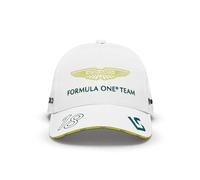 Aston Martin F1 Lance Stroll Cap 2024 - Unisex - White - One Size