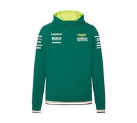 Aston Martin F1 Men's 2024 Driver Hoodie - Green - Size: Medium