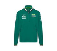 Aston Martin F1 Men's 2024 Team 1/4 Zip - Green - Size: X-Large
