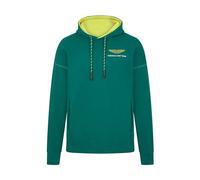 Aston Martin F1 Men's Logo Hoodie - Green - Size: Medium