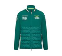 Aston Martin F1 Official Mens Team Hybrid Jacket 2024 - M