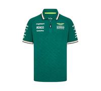 Aston Martin F1 Official Team Polo Shirt 2024-3XL Green