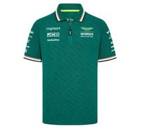 Aston Martin F1 Men's 2024 Team Polo - Green - Size: X-Small