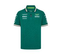 Aston Martin F1 Team Men Green Polo 2024
