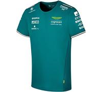 Aston Martin Formula One Team - Official Formula One Mechandise - Team Replica T-Shirt - Men's - Sterling Green - 2023 (S)