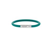 ASTON MARTIN Men Silicone Bracelet Green Stainless Steel AML THRILL MJRSS6BM0