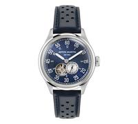 ASTON MARTIN Mens Automatic Leather Strap Watch AML TIMELESS MTTS1F502
