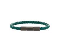Aston Martin Men's Bracelet Leather Band Stainless Steel Aml Thrill Mjrif5Bu2