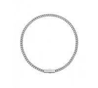 Aston Martin UCD Stainless Steel Gourmette Chain Necklace 50cm