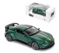 Aston Martin V12 Vantage 1:43 Scale Die-Cast Model Car - Racing Green | Detailed Collectors Edition Diecast | Official Licensed Product