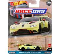 ASTON MARTIN Vantage GTE - - acid yellow - HOT WHEELS 1:64