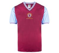 Aston Villa 1982 Champions of Europe Retro Shirt Claret/Sky XX-Large Cotton