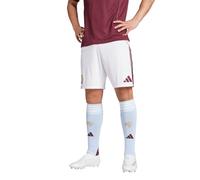 Aston Villa adidas Football Home Shorts Men's 2025-26 White