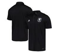 Aston Villa adidas Football Polo Men's Black