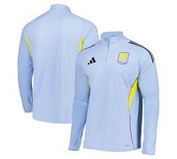 Aston Villa adidas Football Training T-Shirt Men's Light Blue