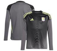 Aston Villa adidas Goalkeeper Shirt 2025-26 - Long Sleeve - Kids