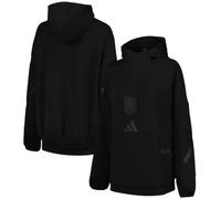 Aston Villa adidas Travel Z.N.E Hoodie - Black - Womens