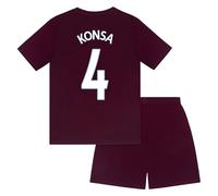 Aston Villa Boys Short Pyjama Konsa 4 Claret 10-11 Years