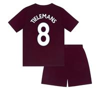 Aston Villa Boys Short Pyjama Tielemans 8 Claret 12-13 Years