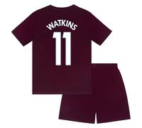 Aston Villa Boys Short Pyjama Watkins 11 Claret 6-7 Years