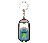 Aston Villa F.C. Key Ring Torch Bottle Opener Official Merchandise