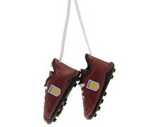 Aston Villa F.C. Mini Football Boots Official Merchandise,Approx 8cm x 3cm