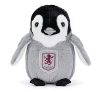 Aston Villa FC 22cm Penguin Plush: Officially Licensed Eco-Friendly Football Soft Toy, Great Gift for Villans adults kids