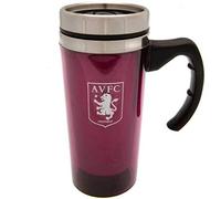 Aston Villa Fc Aluminium Travel Mug Tea Coffee Cup Ceramic Gift Official