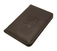 Aston Villa FC Crest Card Holder (One Size) (Black)