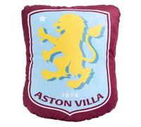 Aston Villa Fc Crest Filled Cushion Claret/sky Blue (One Size)