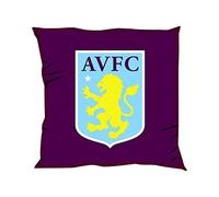Aston Villa FC Crest Filled Cushion (One Size) (Claret Red/Blue/Yellow)