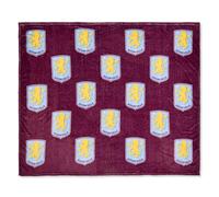 Aston Villa FC Fleece Blanket - 150 x 125 cm - Official Merchandise For the Premier League Football Club